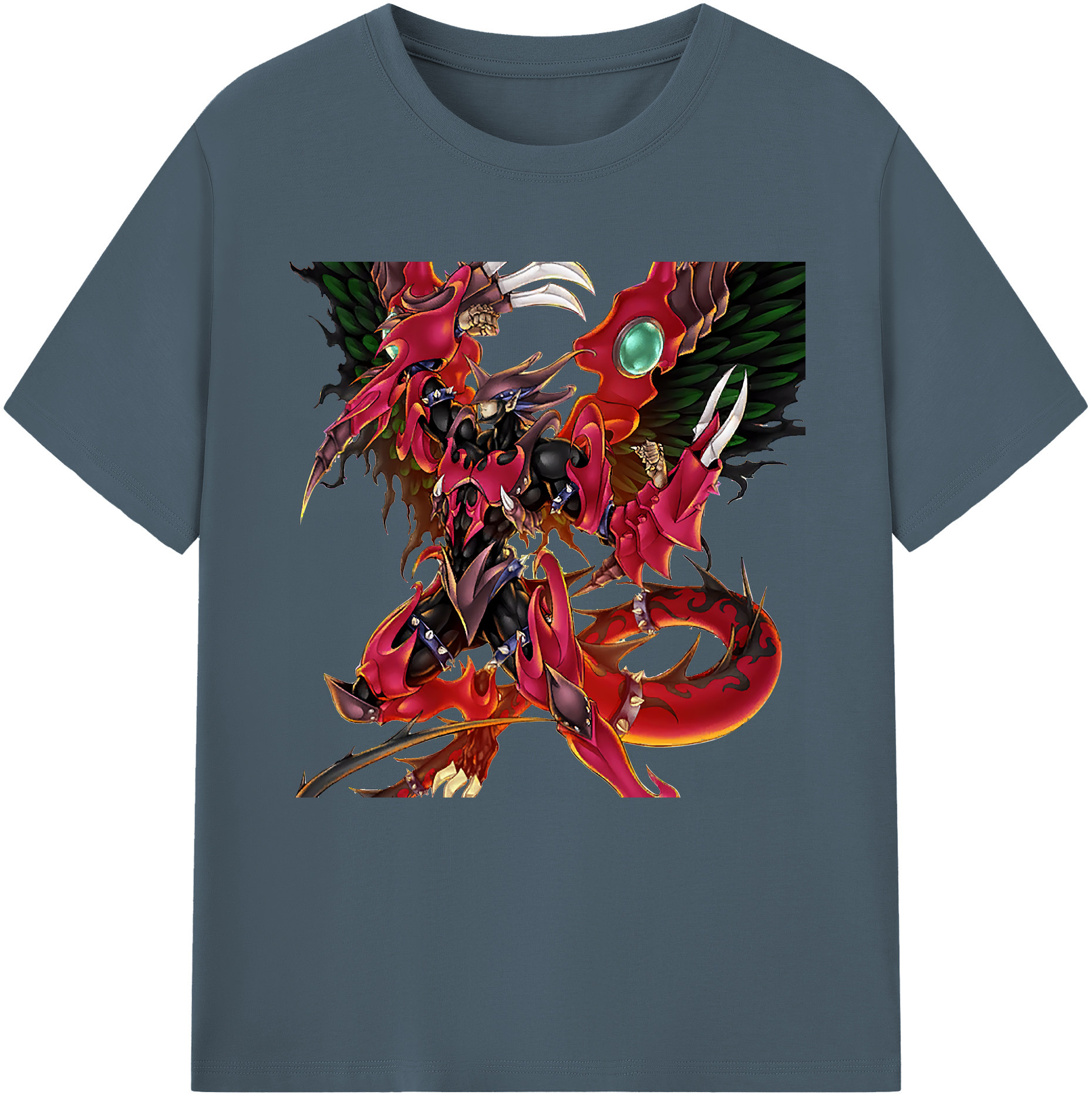 （画像用） 遊☆戯☆王 Yu-Gi-Oh! 綿100％半袖Tシャツ（フロントプリント）